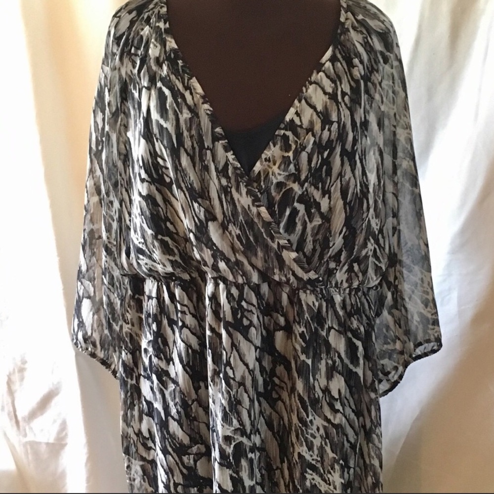 Lane Bryant Faux Wrap Dress